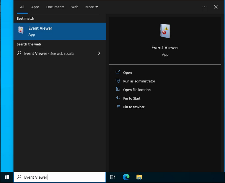 windows event logs 1