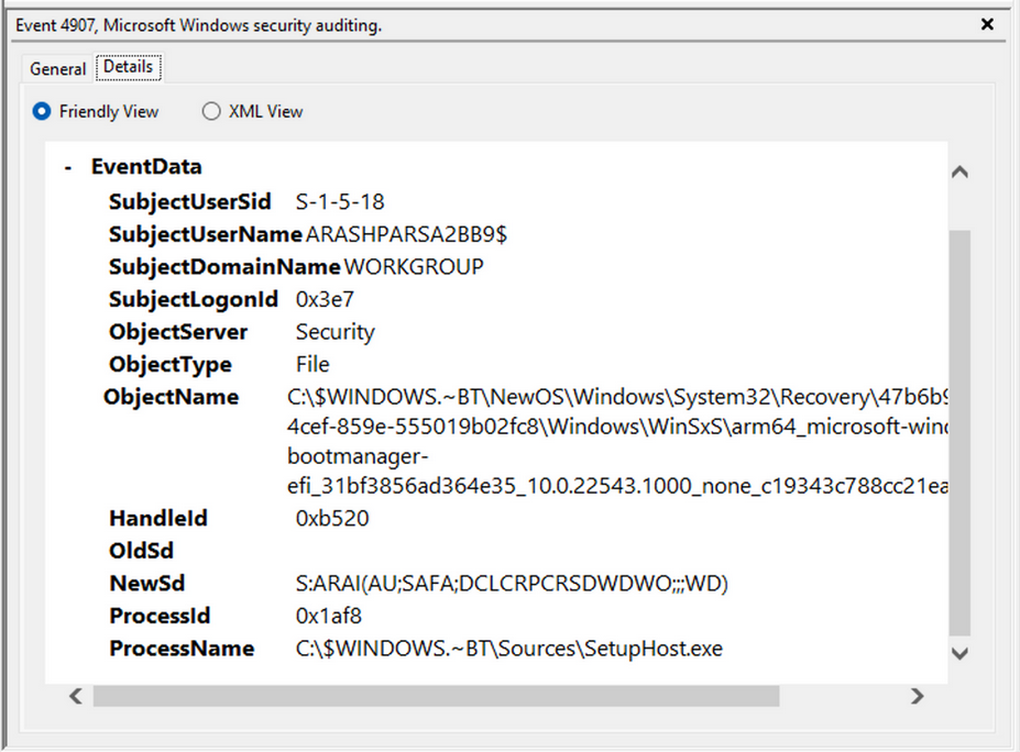 windows event logs 12
