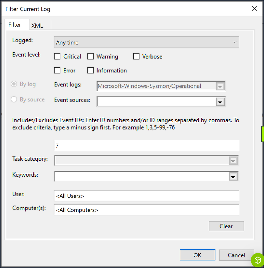 windows event logs 20