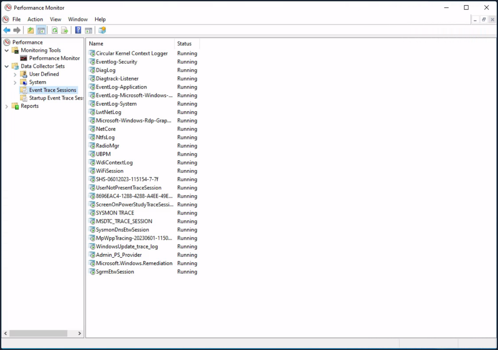 windows event logs 33